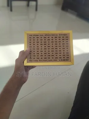 Wooden Money Saving Box With Counter