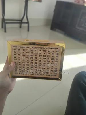 Wooden Money Saving Box With Counter