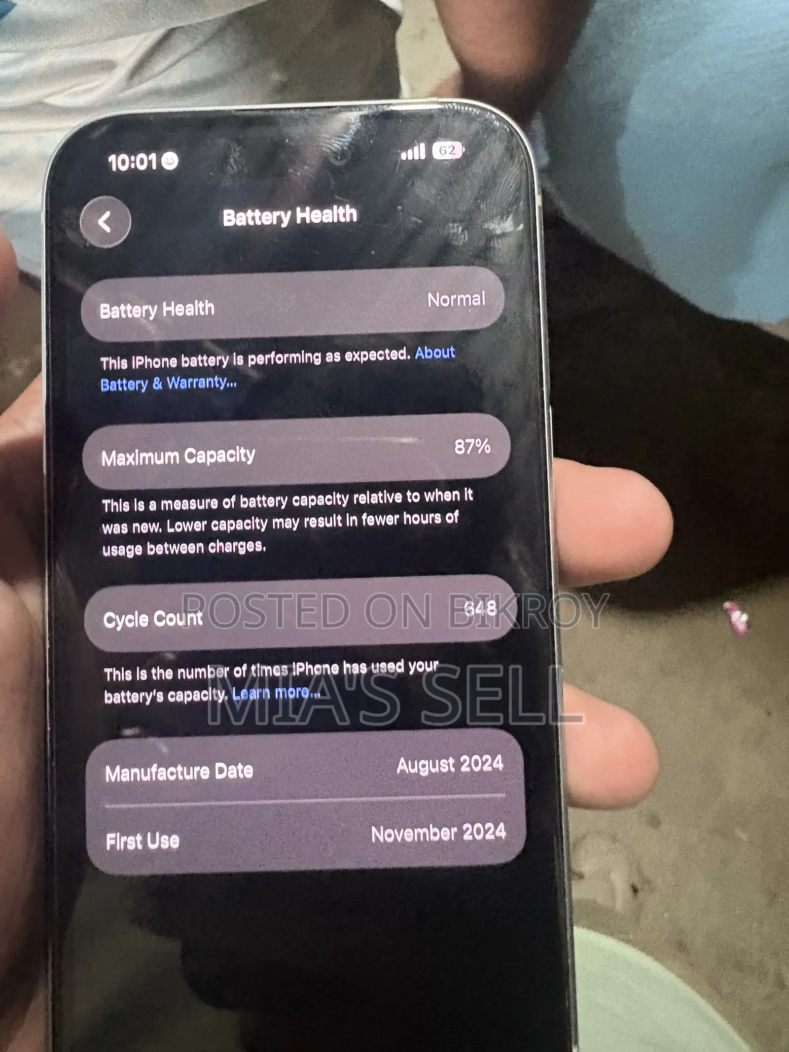 Apple iPhone 15 128 GB Blue