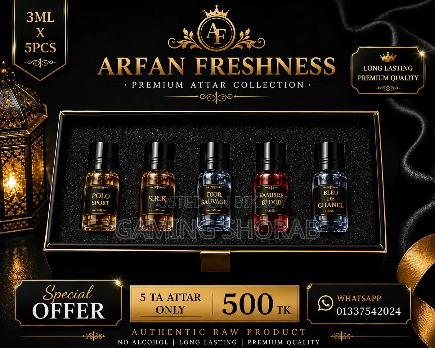 5 Piece Combo Attar