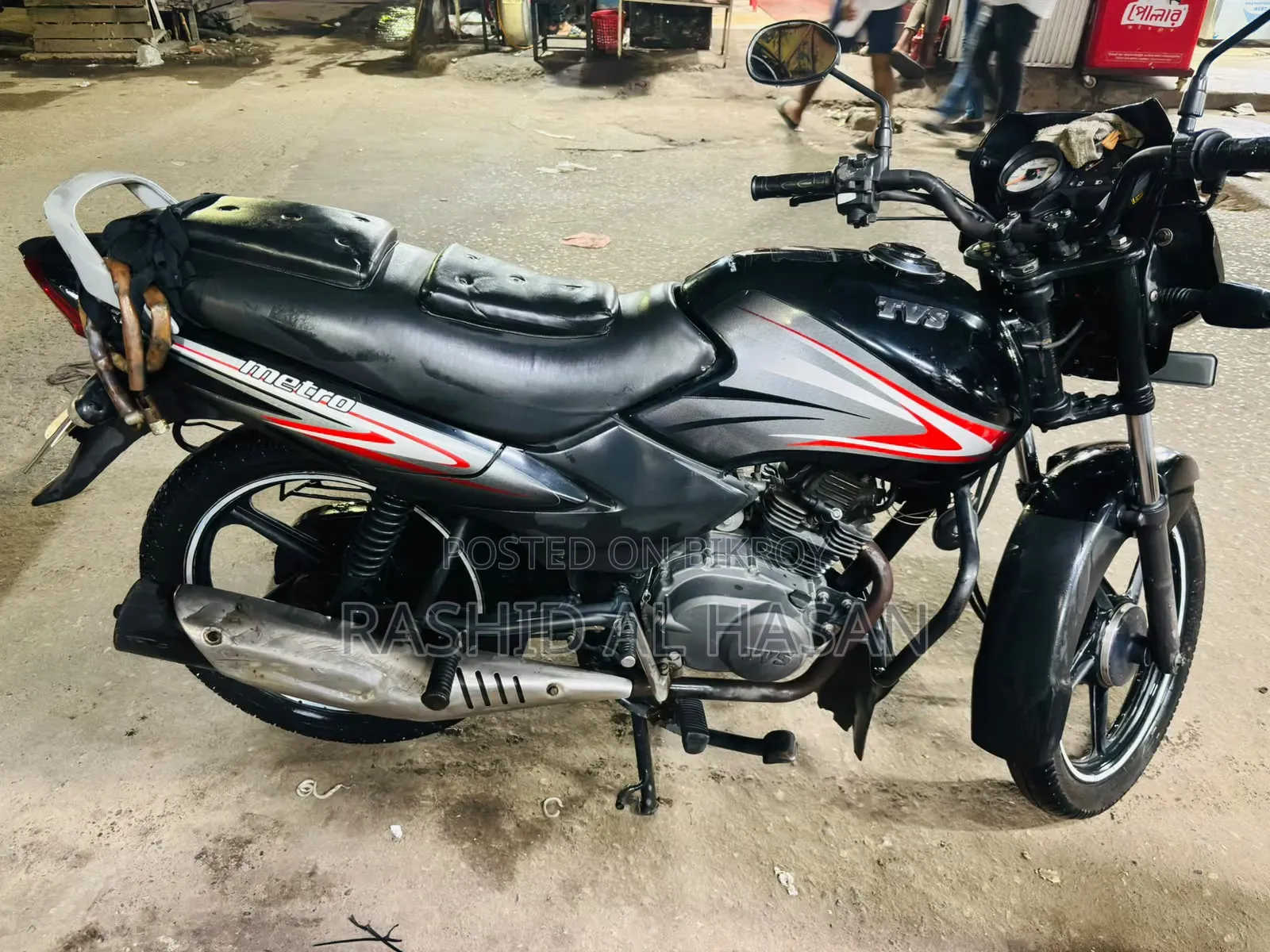 টিভিএস মেট্রো ২০১৮ ব্ল্যাক