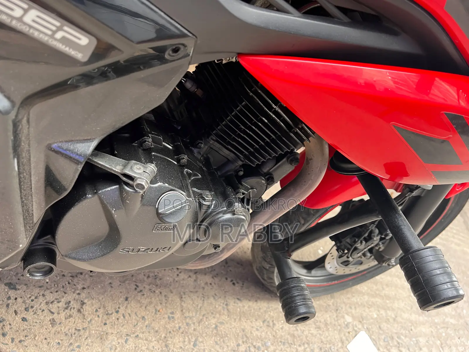 Suzuki Gixxer Fi ABS 2023 Red