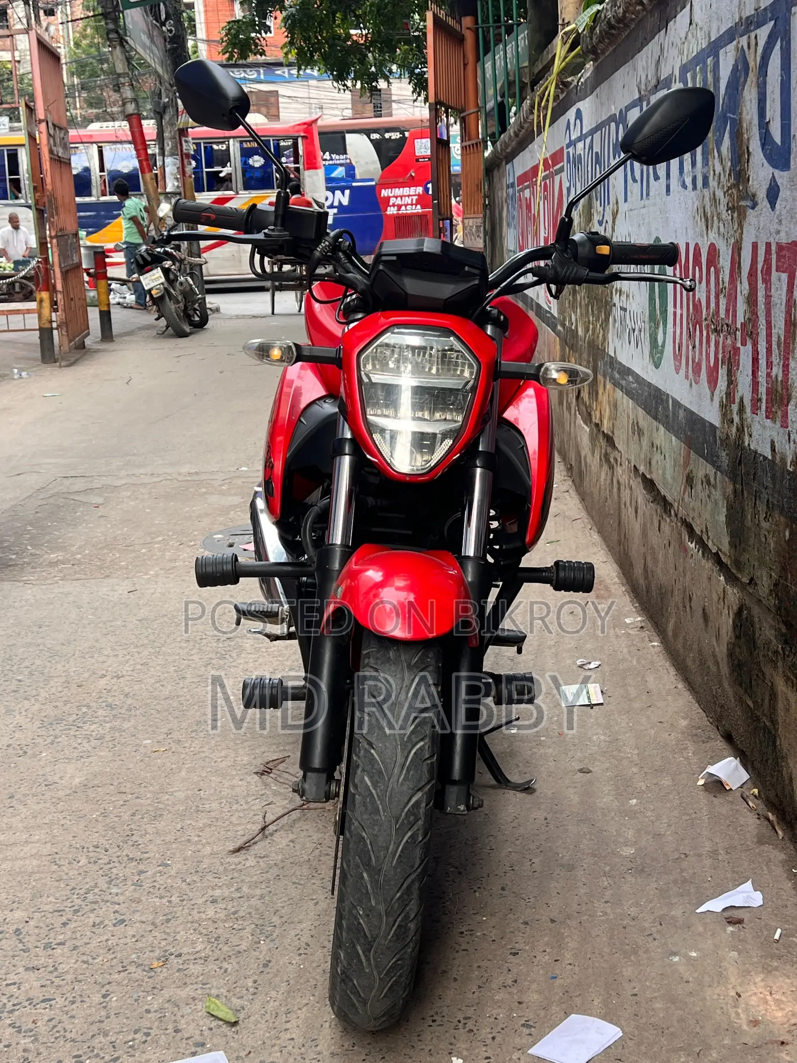 Suzuki Gixxer Fi ABS 2023 Red