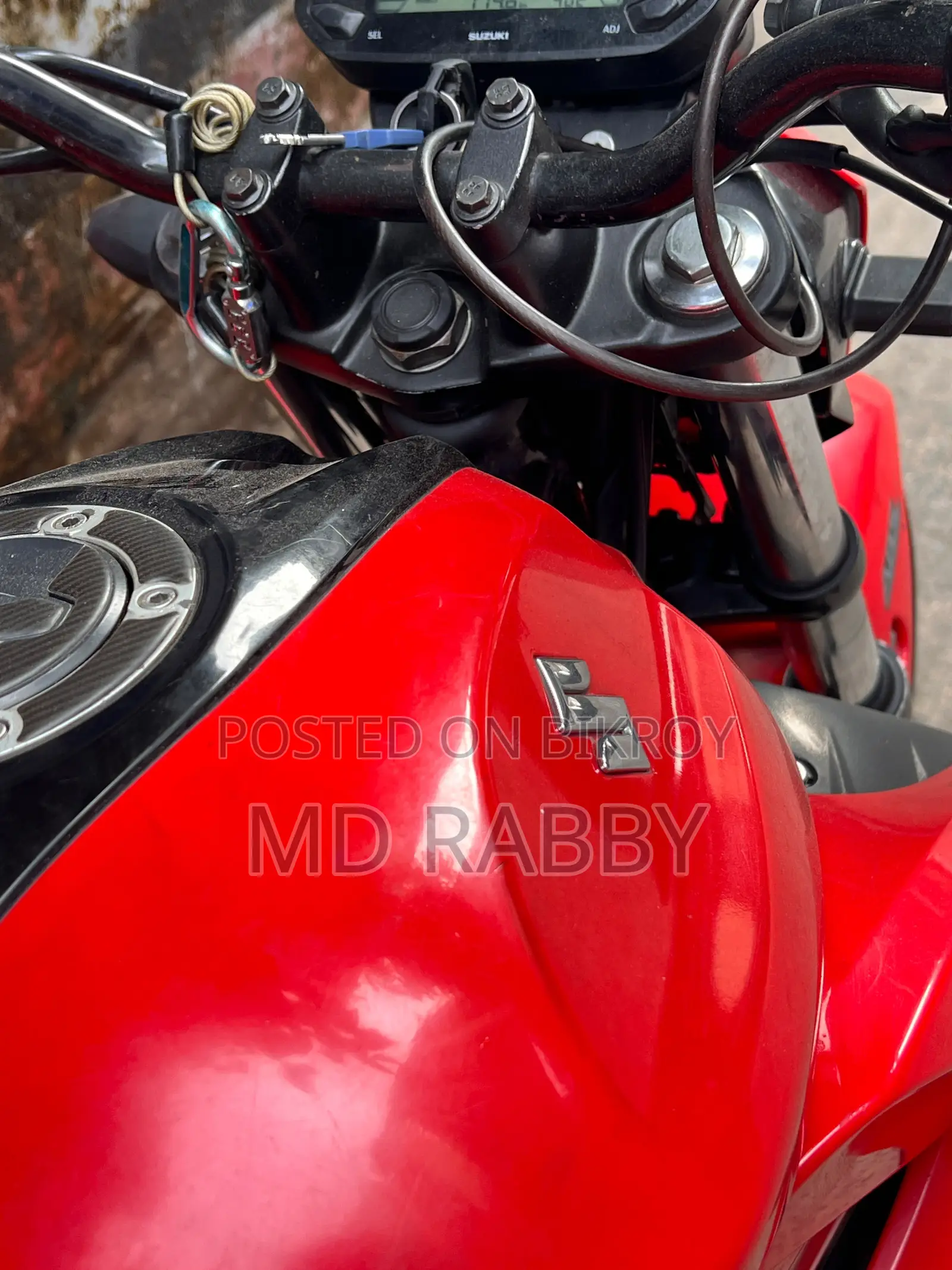 Suzuki Gixxer Fi ABS 2023 Red