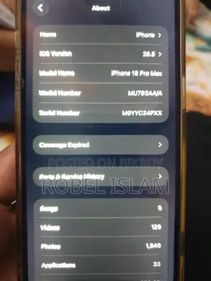 Apple iPhone 15 Pro Max 256 GB Silver