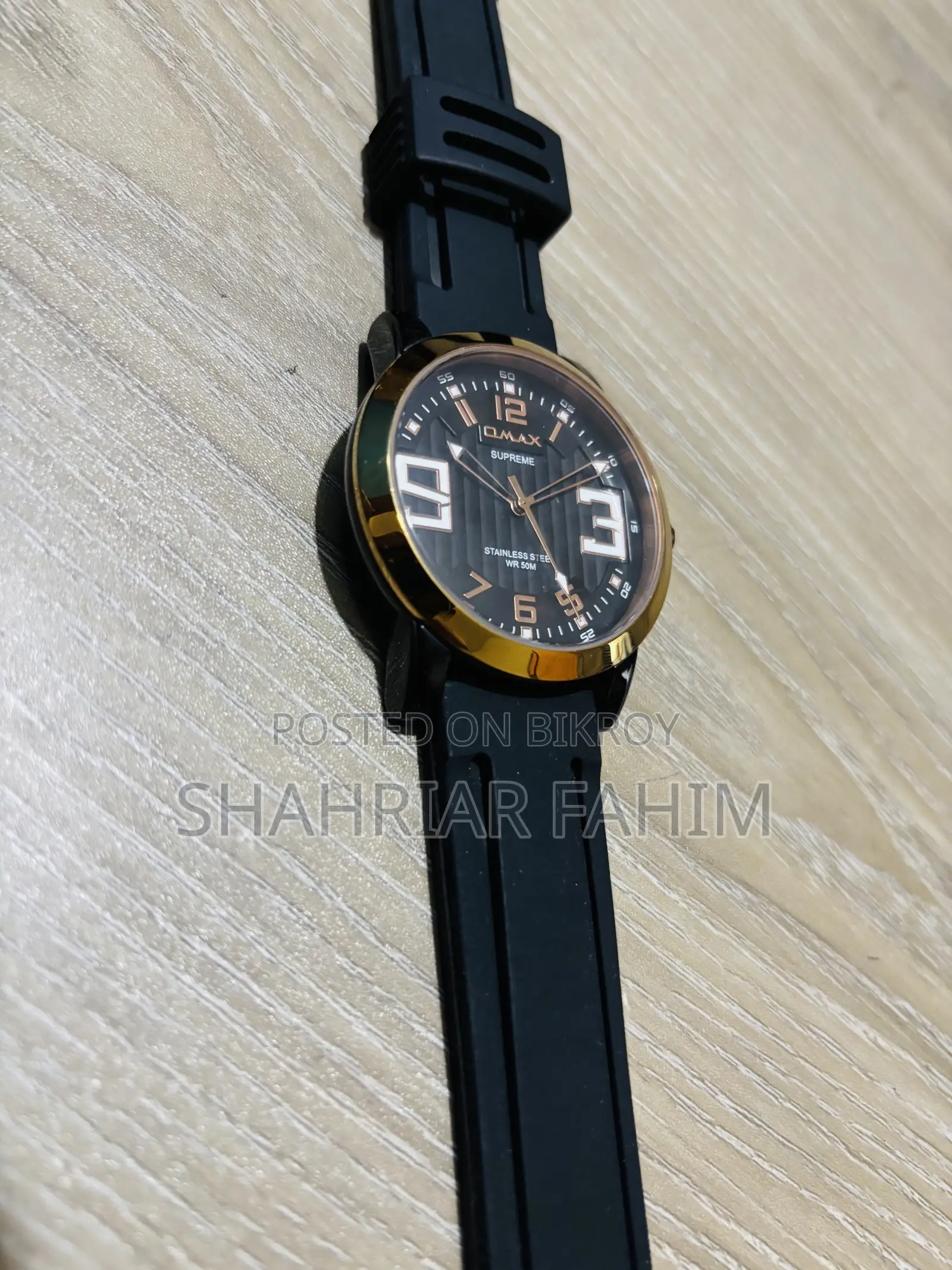 অরিজিনাল ওম্যাক্স সুপ্রিম সিরিজ এনালগ কোয়ার্টজ রিস্ট ওয়াচ