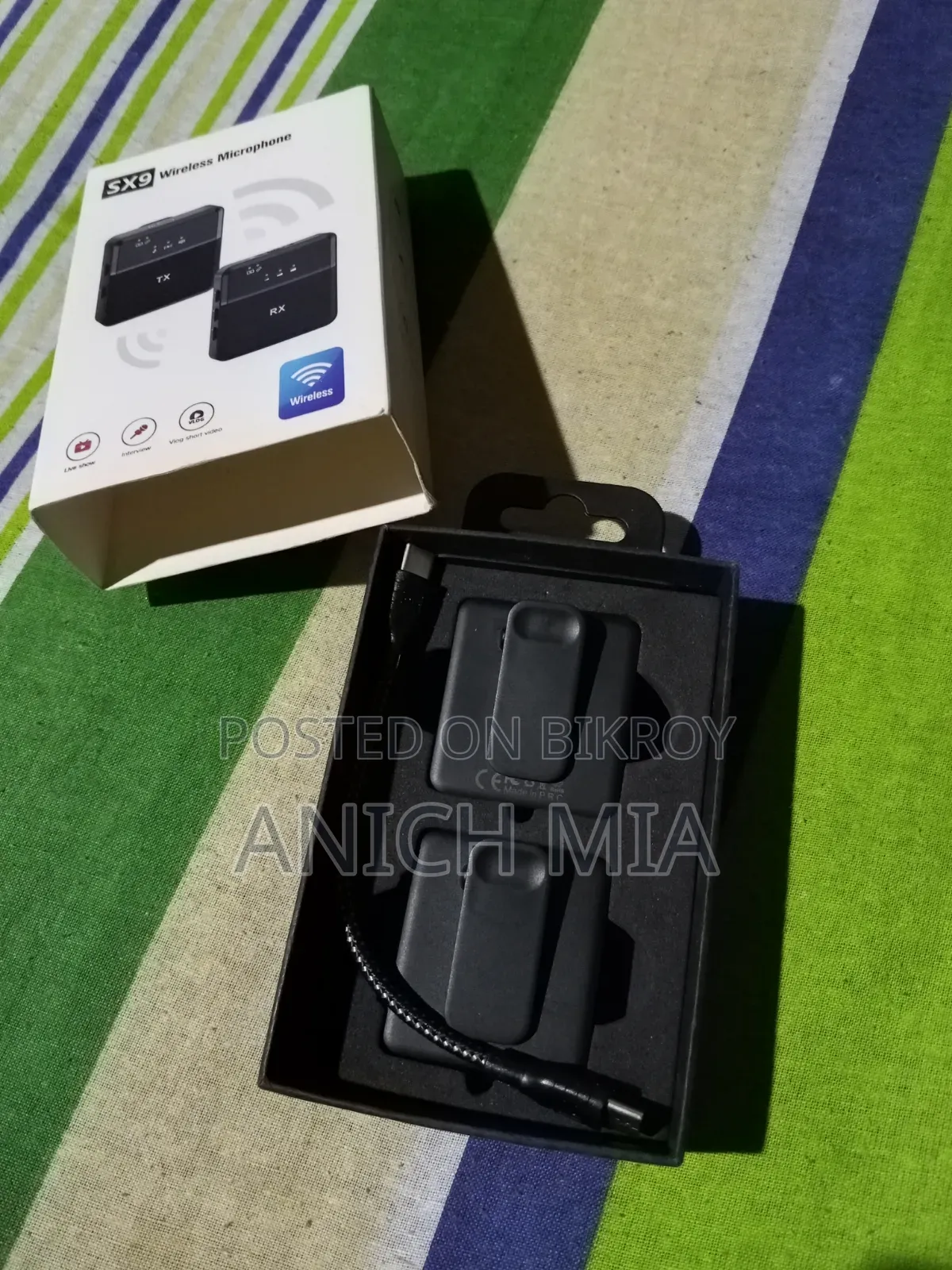 Sx9 নতুন ওয়্যারলেস মাইক্রোফোন।