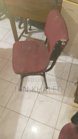 Two Sturdy Iron Chairs