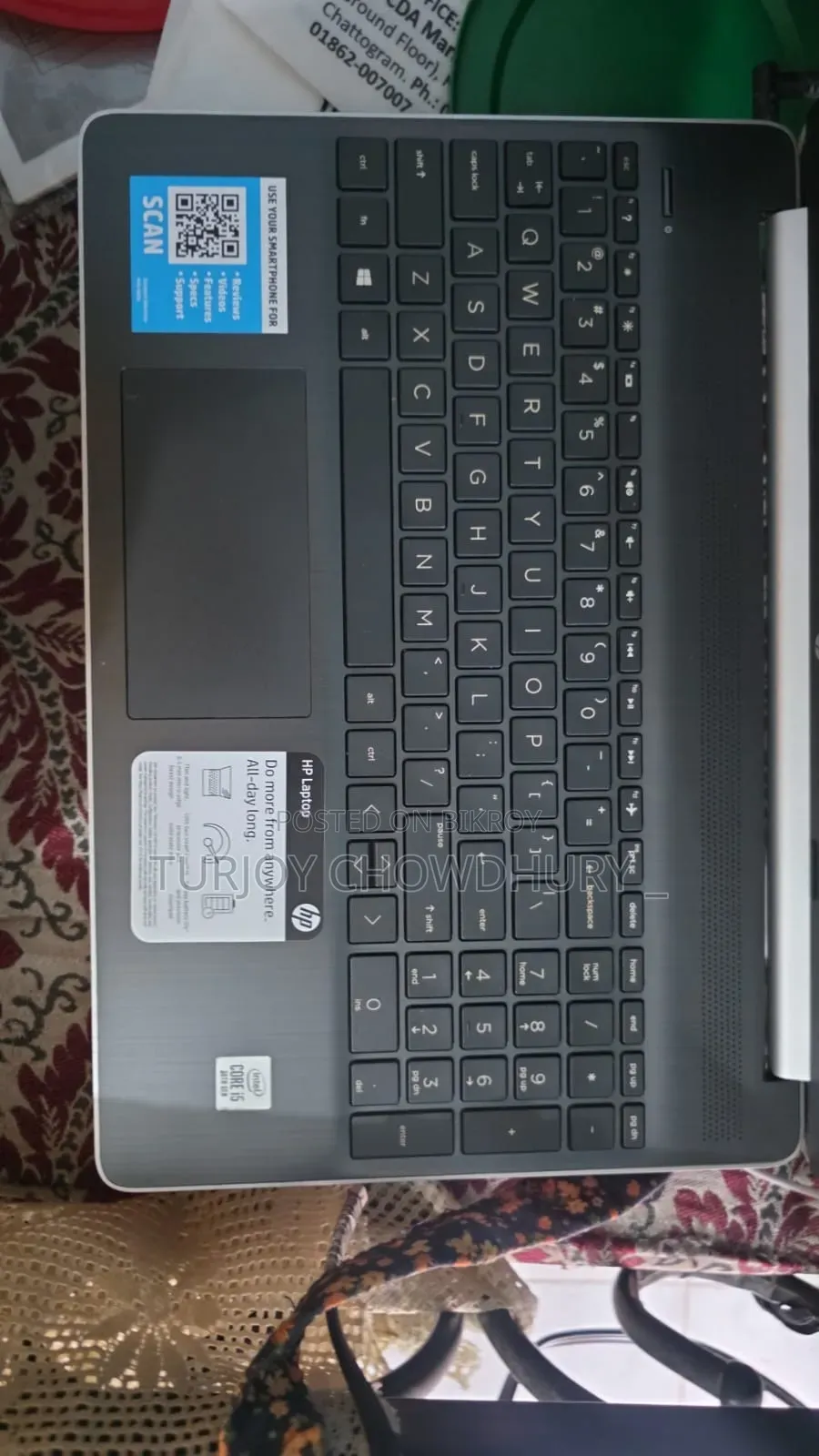 Laptop HP 15-Dy1031wm 8GB Intel Core I5 HDD 256GB