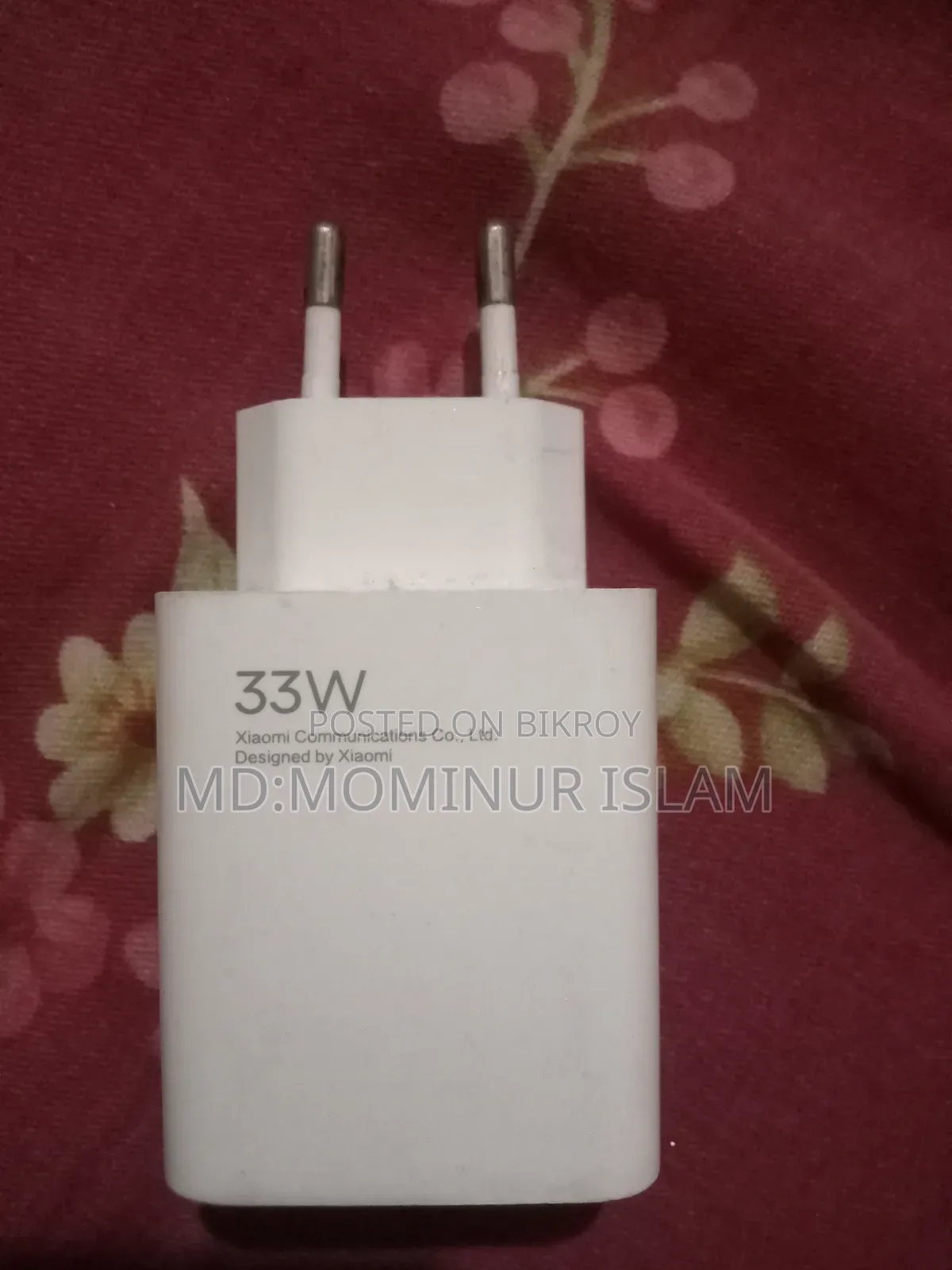 Original Adaptor Cable 33w