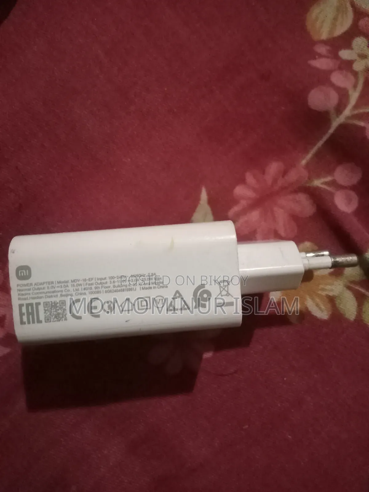 Original Adaptor Cable 33w