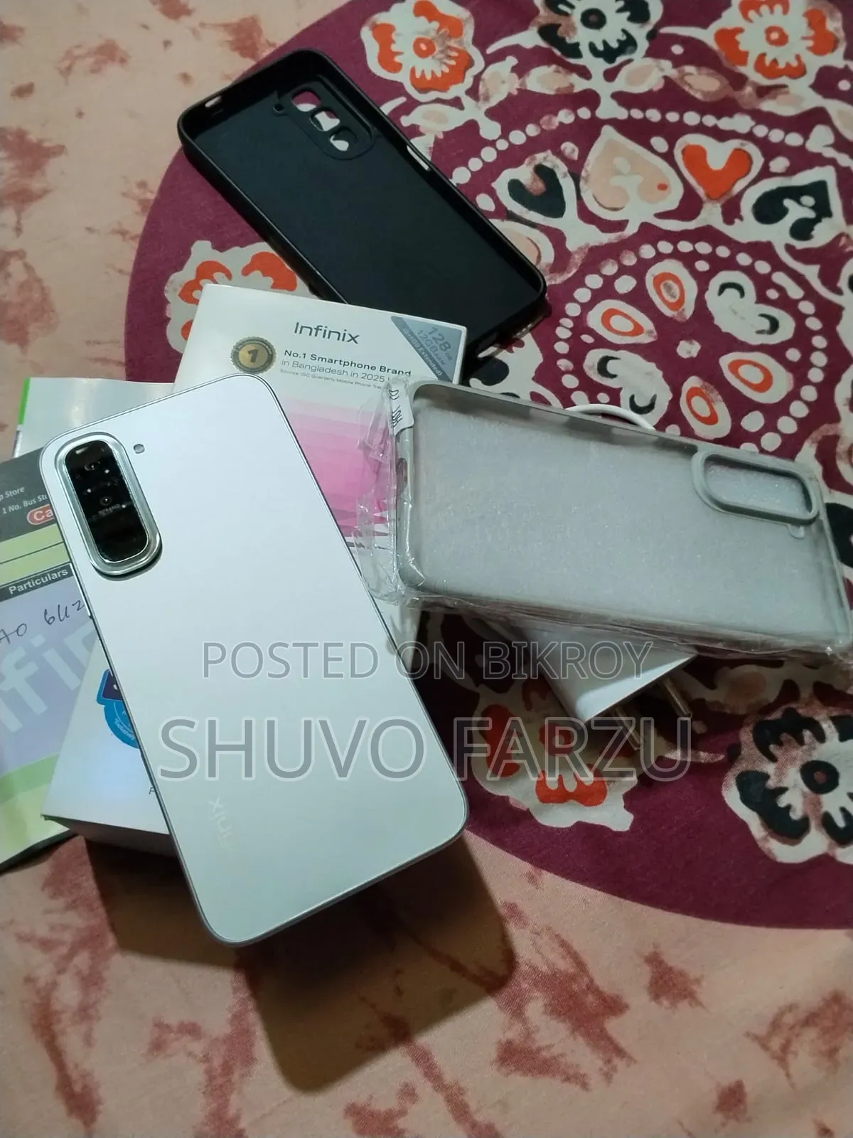 New Infinix Hot 70 128 GB Silver