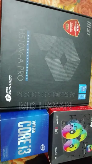 Desktop Computer MSI 8GB Intel Core i3 HDD+SSD 1T