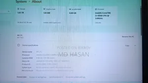 Desktop Computer MSI 8GB Intel Core I3 HDD+SSD 1T