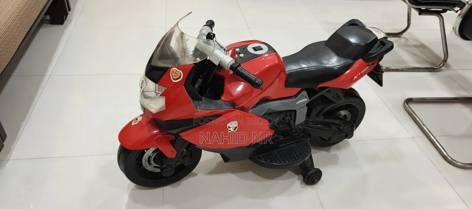 Kids Rechargeable Battery Bike (Red) – Good Condition