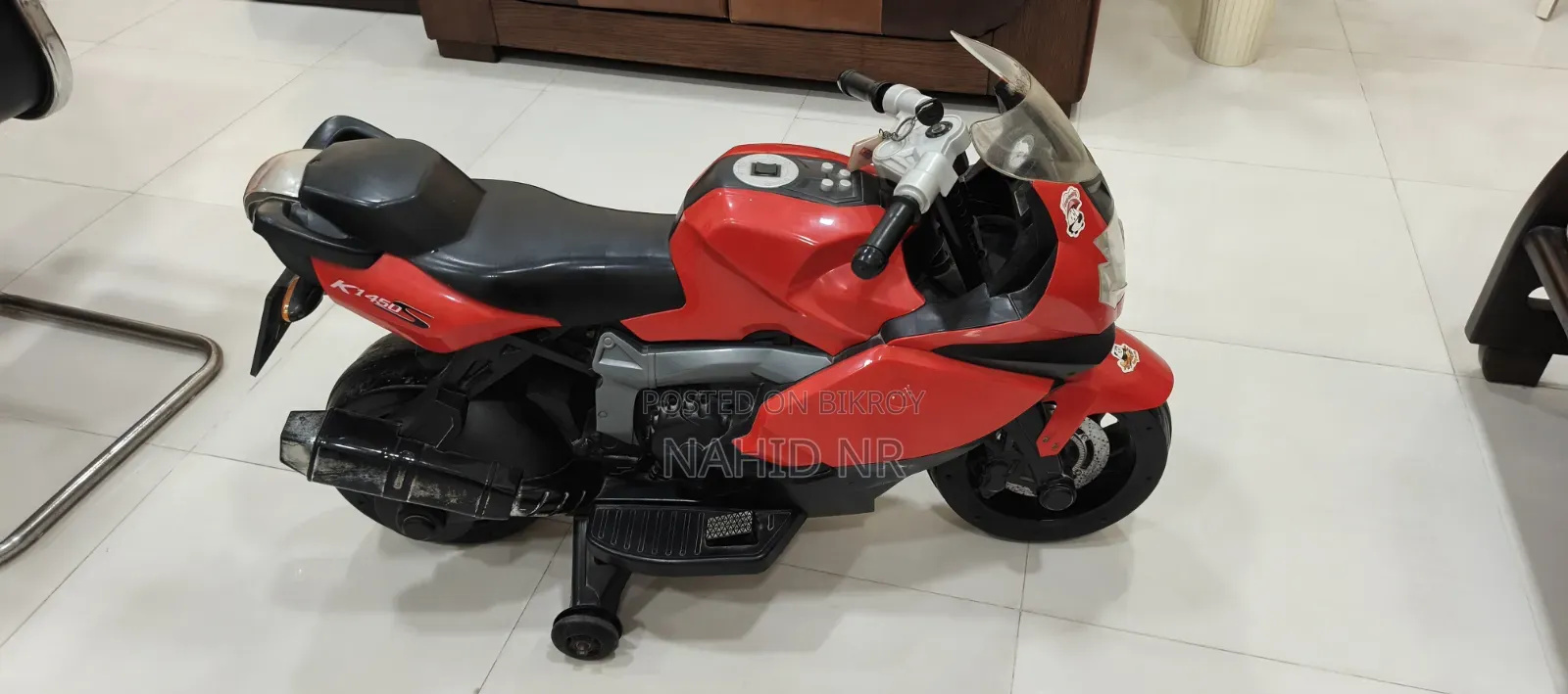 Kids Rechargeable Battery Bike (Red) – Good Condition