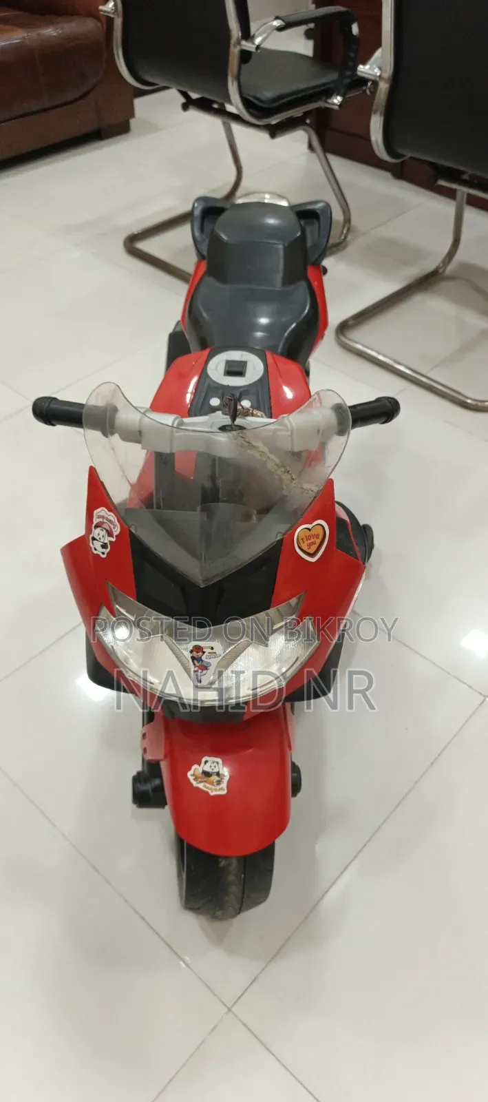 Kids Rechargeable Battery Bike (Red) – Good Condition
