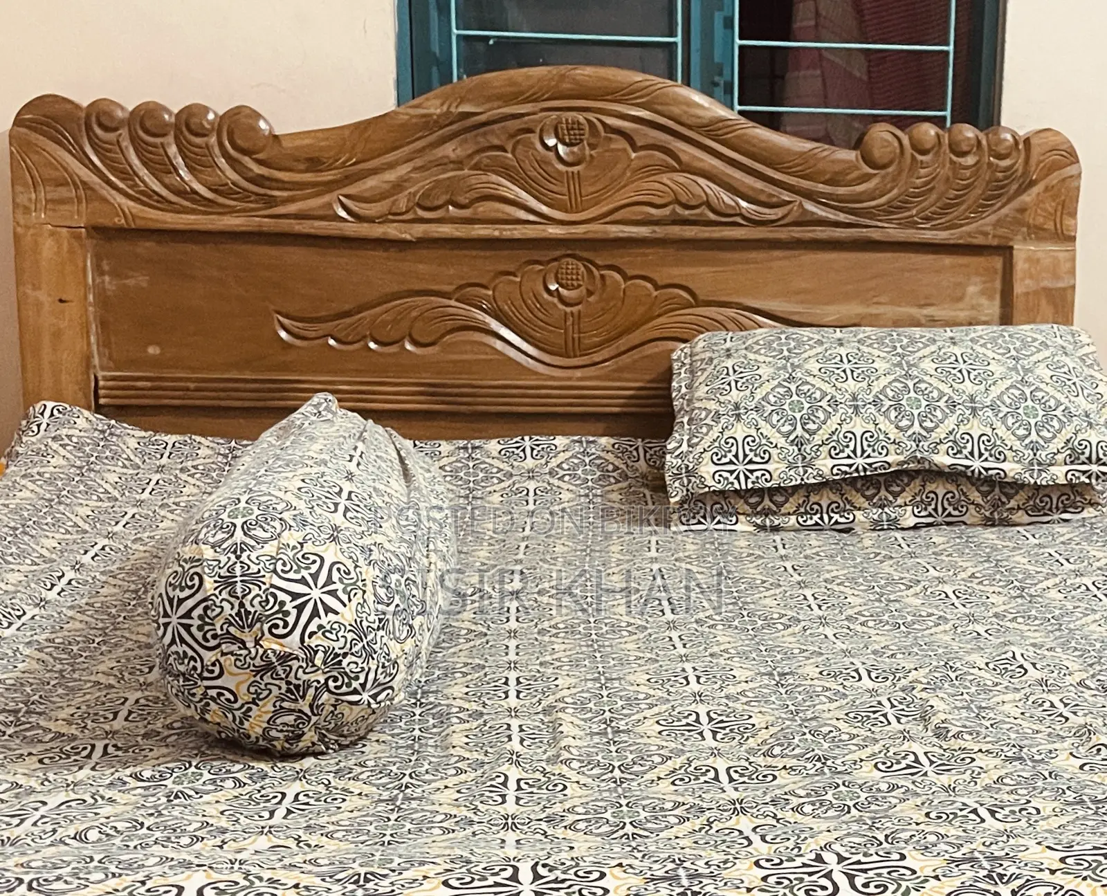 A bed for sale