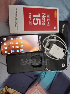 Xiaomi Redmi Note 15 Pro+ ২৫৬ জিবি ব্ল্যাক