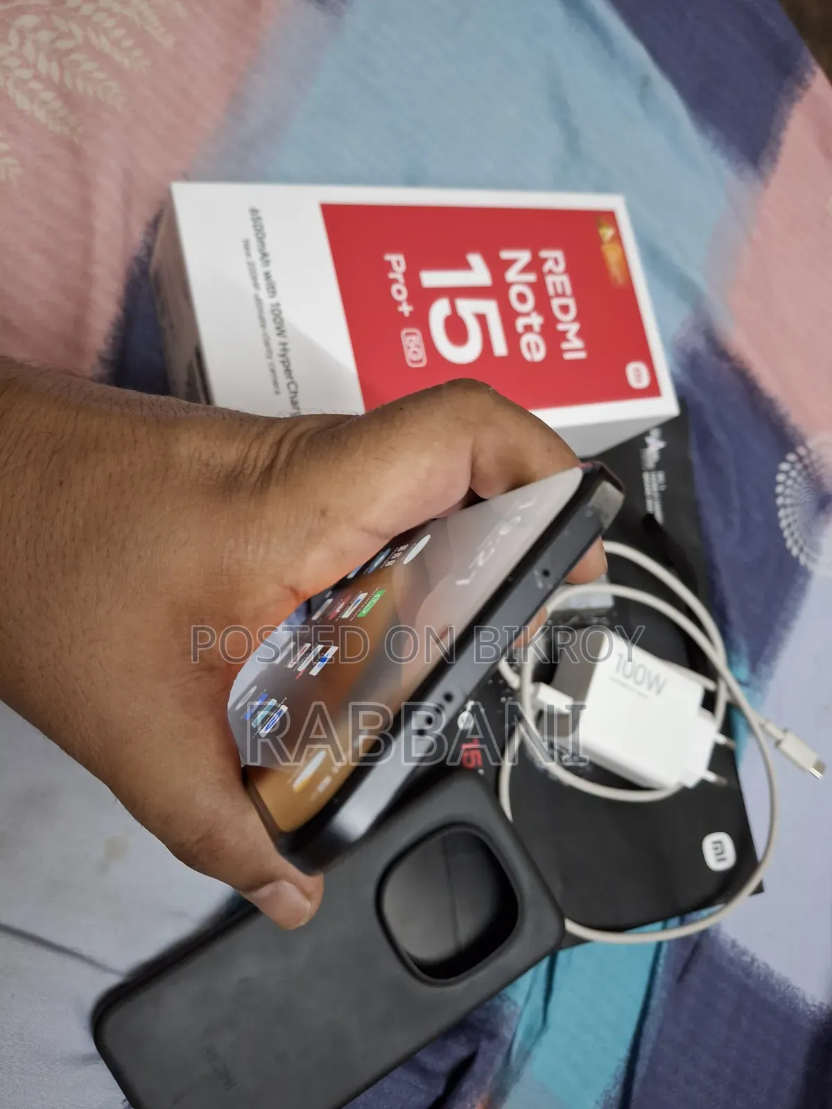 Xiaomi Redmi Note 15 Pro+ ২৫৬ জিবি ব্ল্যাক