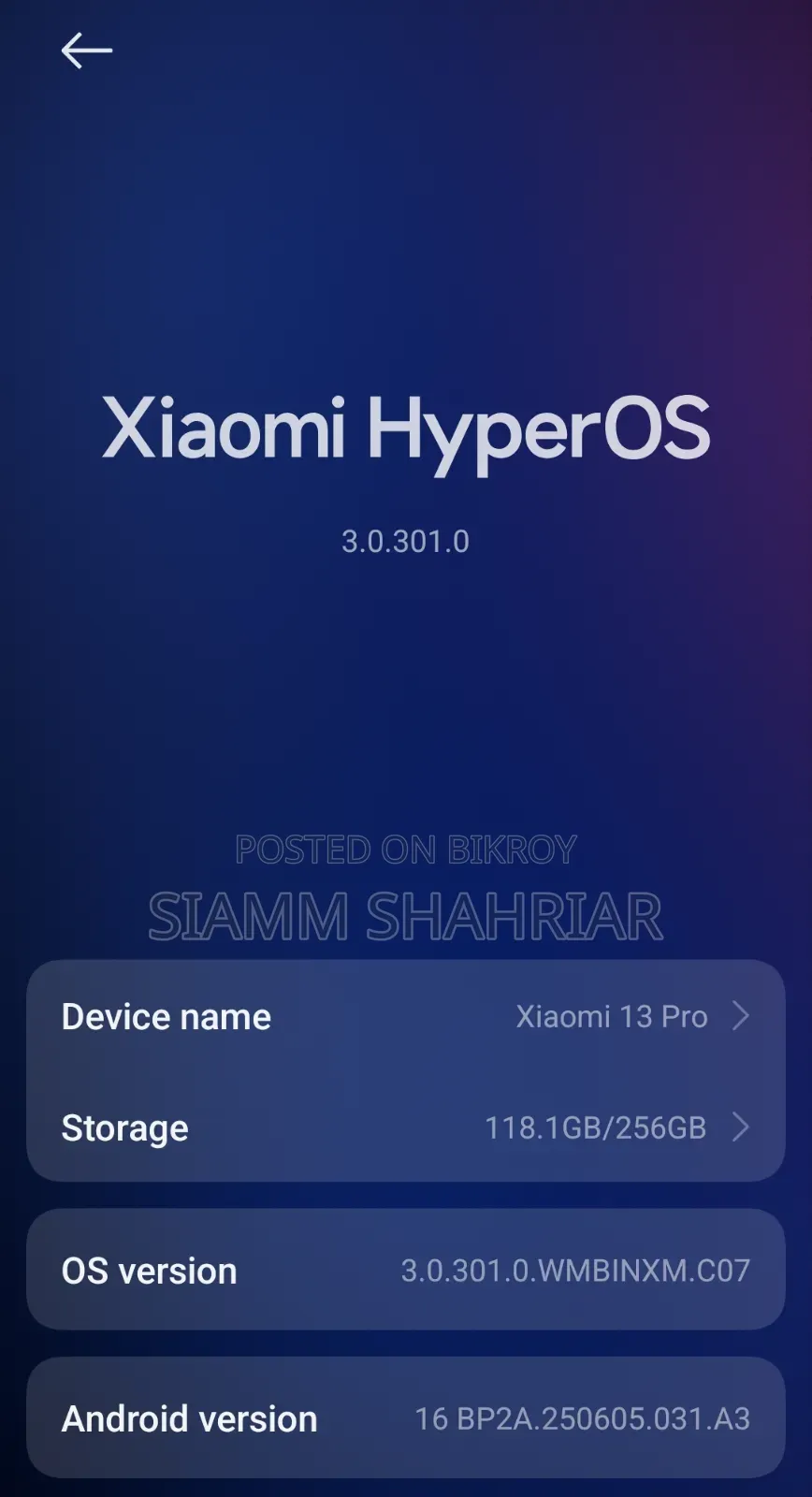 Xiaomi 13 Pro 256 GB Black