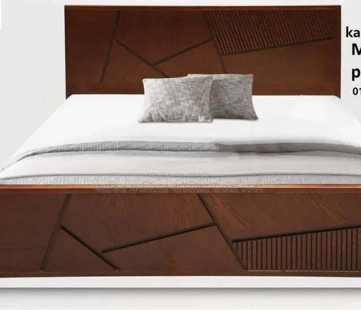6/7 Malaysian Wood Bed