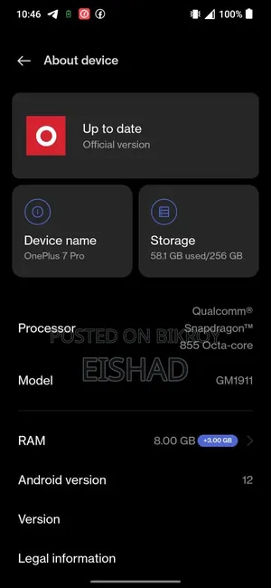 OnePlus 7 Pro 256 GB Green