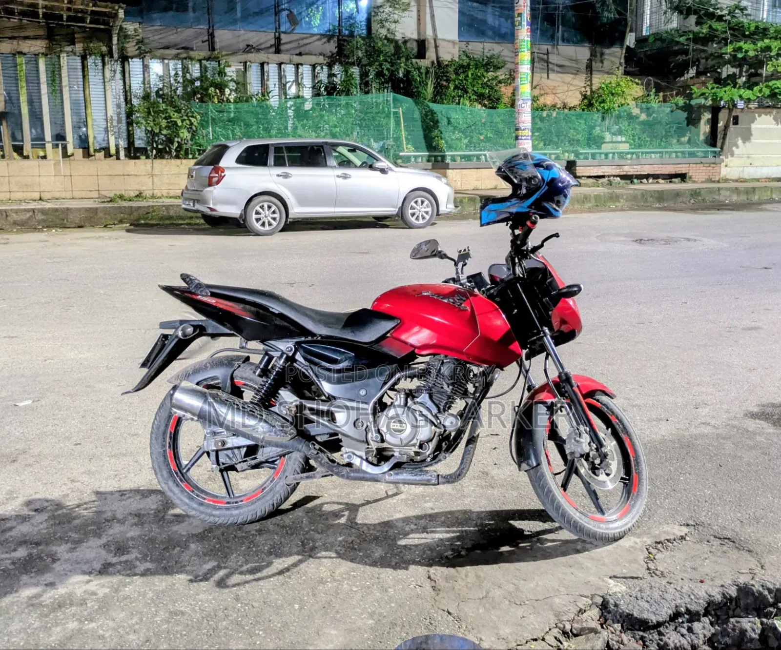 বাজাজ পালসার ১৫০ ২০১৪ লাল