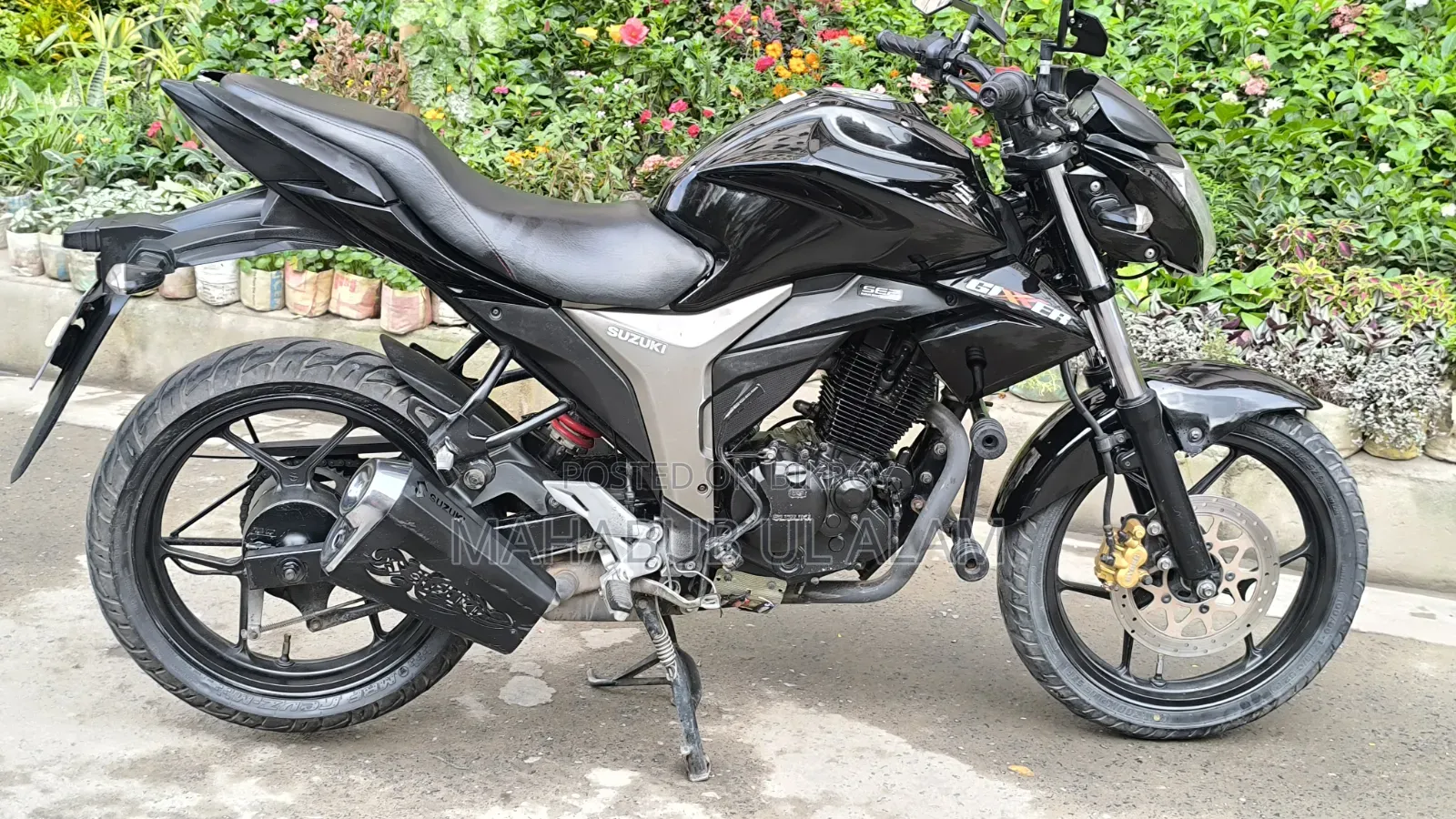 Suzuki Gixxer Monotone 2022 Black
