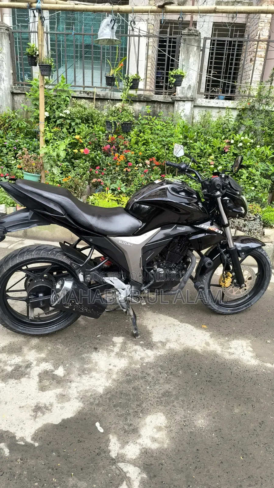 Suzuki Gixxer Monotone 2022 Black