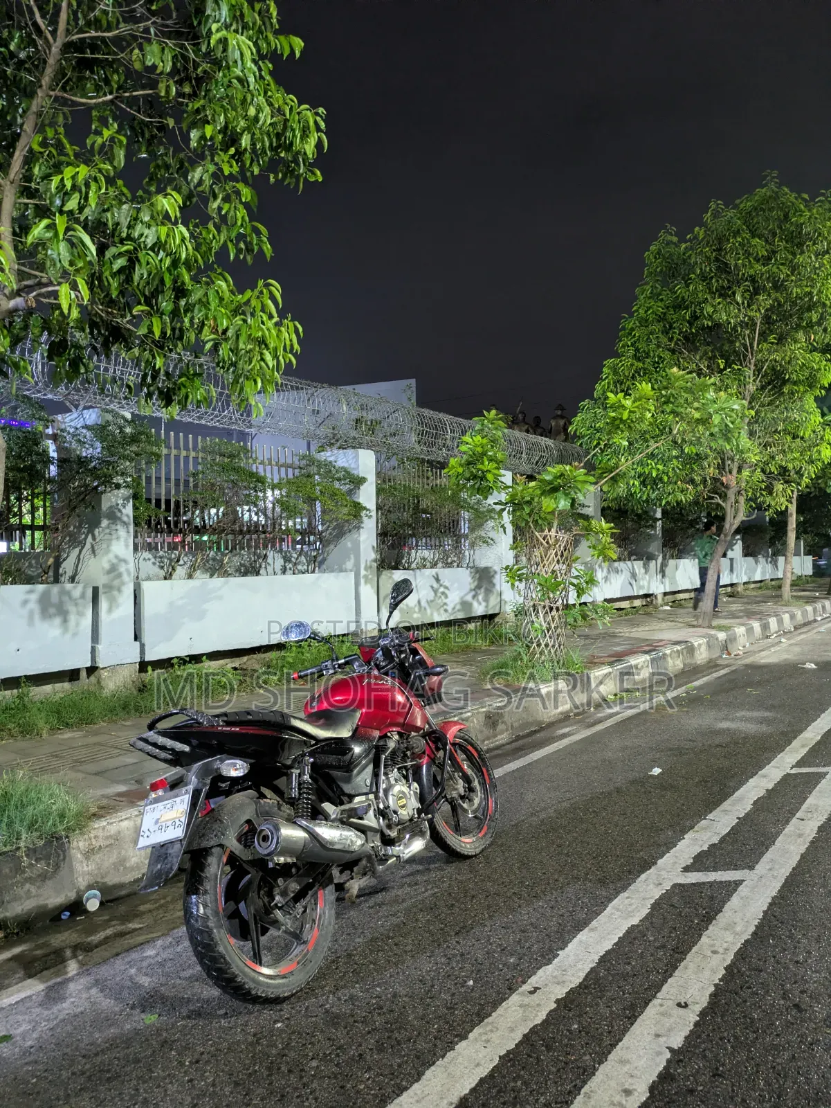 বাজাজ পালসার ১৫০ ২০১৪ লাল