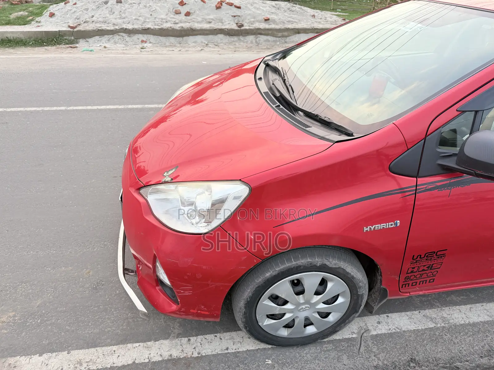Toyota Aqua 2013 Red