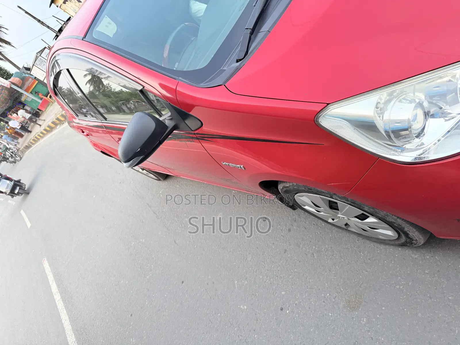 Toyota Aqua 2013 Red