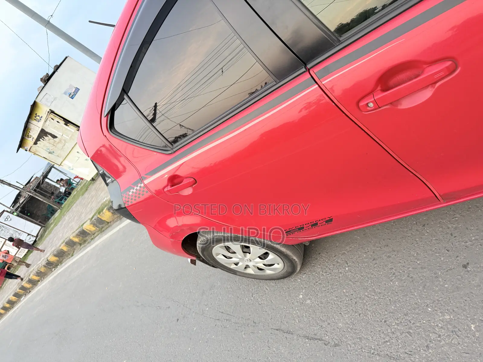 Toyota Aqua 2013 Red