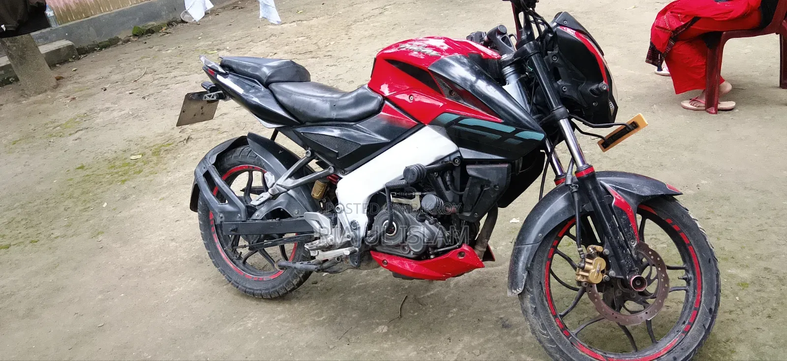 Bajaj Pulsar NS 160 2018 Red