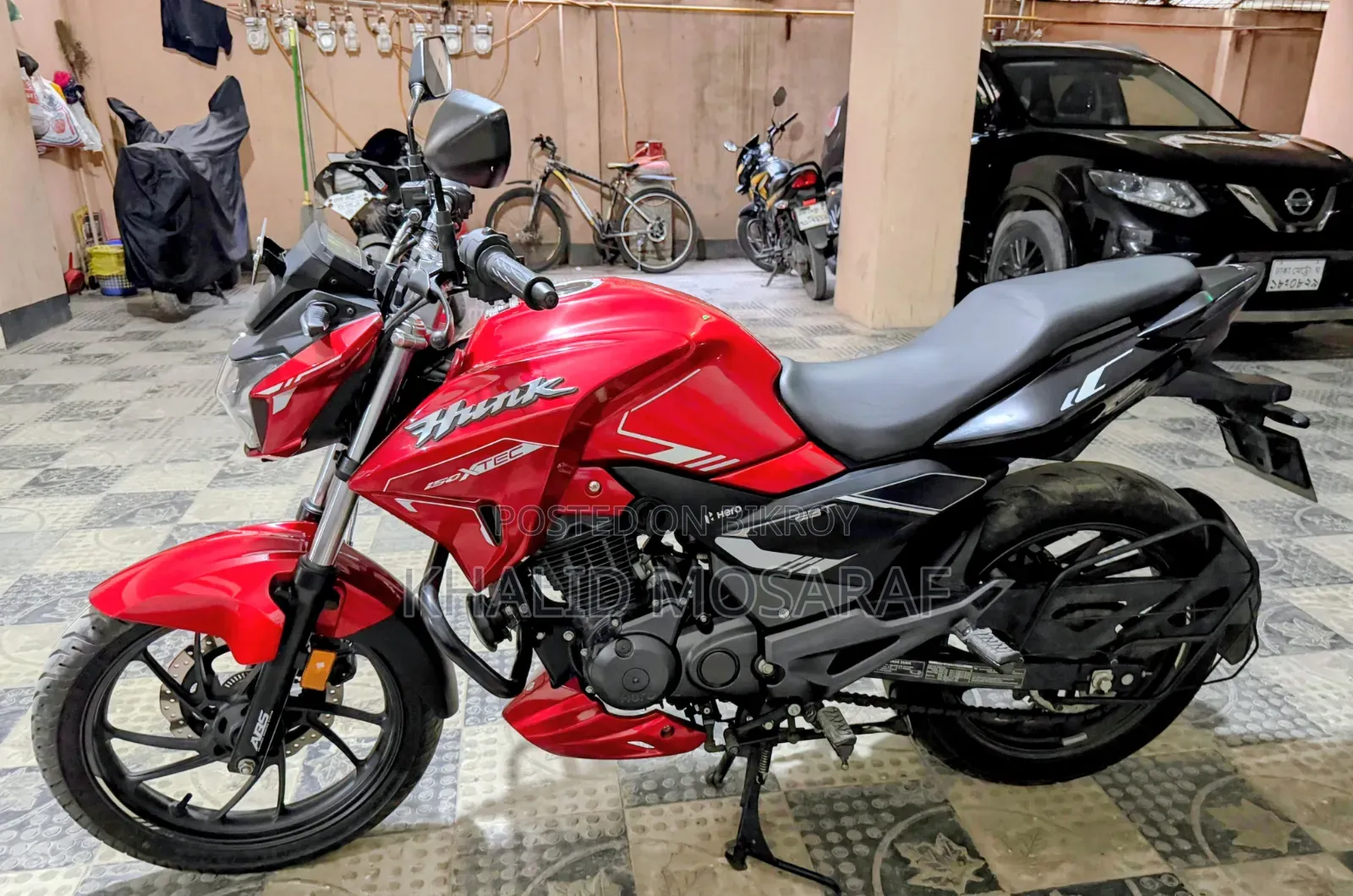 Hero Hunk 150R Xtec 2025 Red