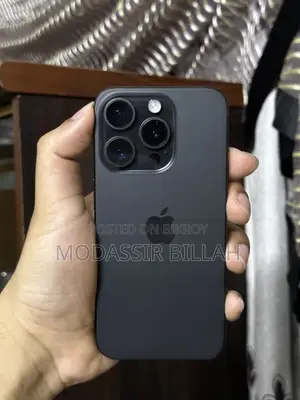 অ্যাপল আইফোন ১৫ প্রো ২৫৬ জিবি কালো