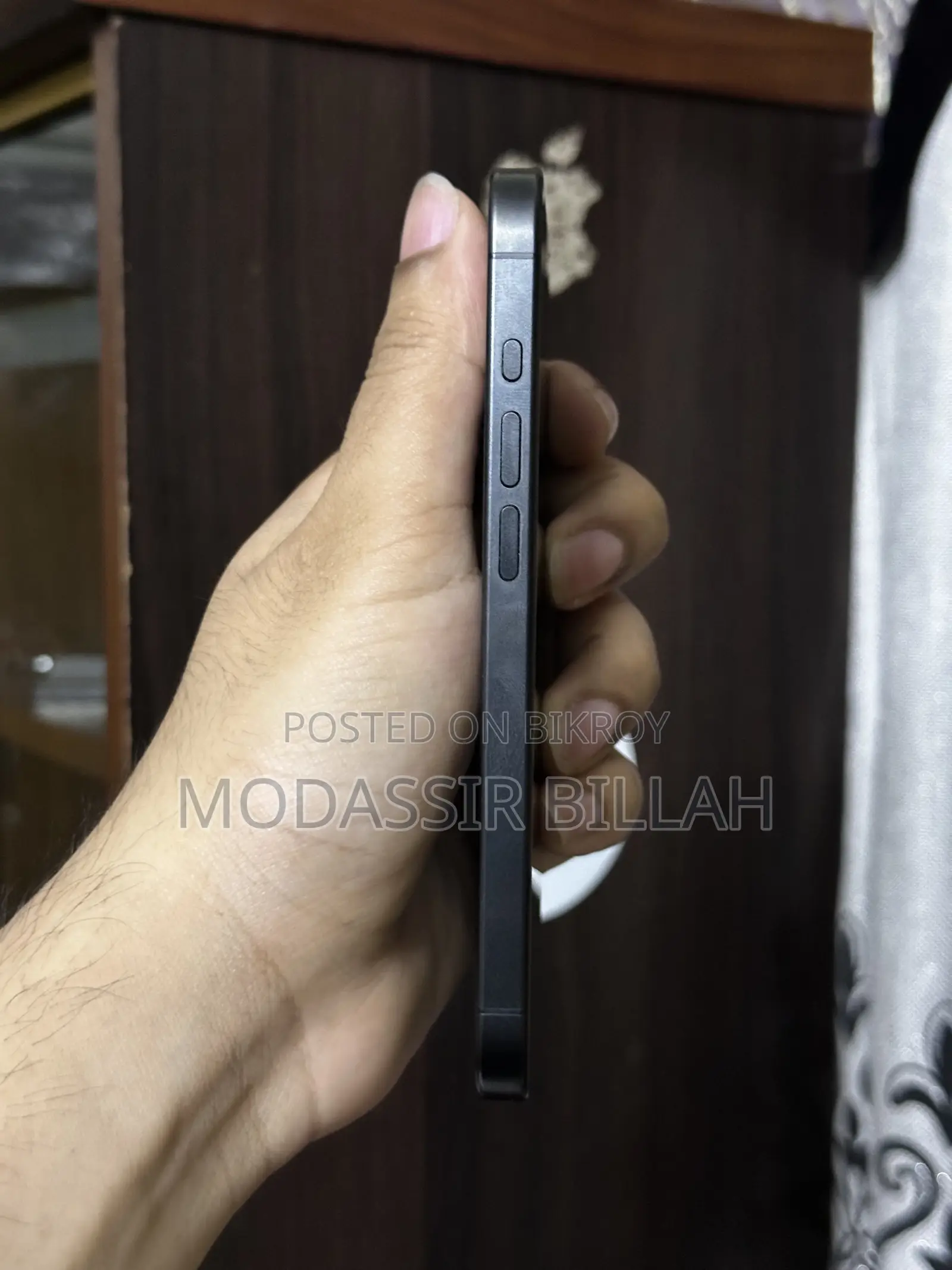 অ্যাপল আইফোন ১৫ প্রো ২৫৬ জিবি কালো