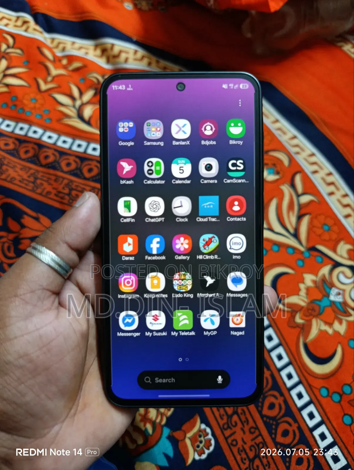 Samsung Galaxy A36 128 GB Black