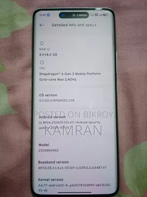 New Xiaomi Redmi Note 15 Pro 256 GB Silver