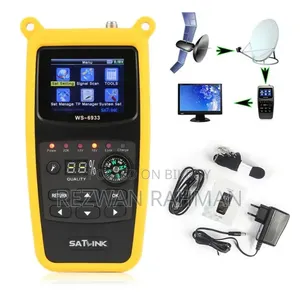Satlink Ws-6933 Digital Satellite Meter (Dvb-S2) - Full Box