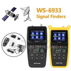 Satlink Ws-6933 Digital Satellite Meter (Dvb-S2) - Full Box