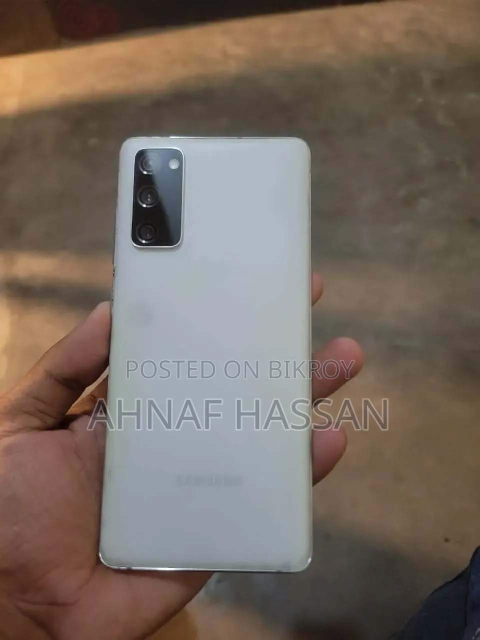 স্যামসাং গ্যালাক্সি এস২০ এফই ১২৮ জিবি সাদা