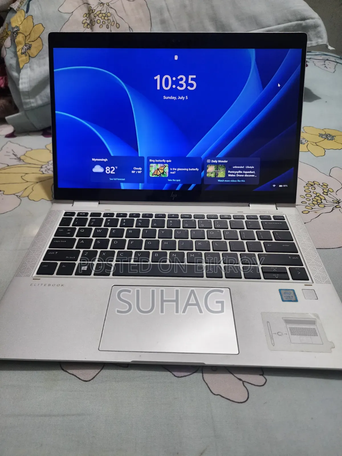 Laptop HP EliteBook X360 1030 G3 8GB Intel Core I5 SSD 256GB