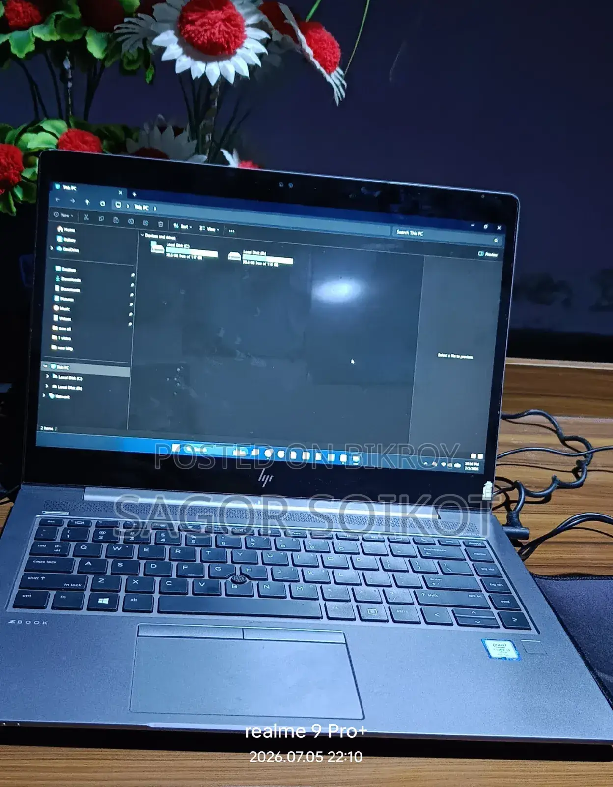 Laptop HP ZBook 14 18GB Intel Core I5 SSD 256GB