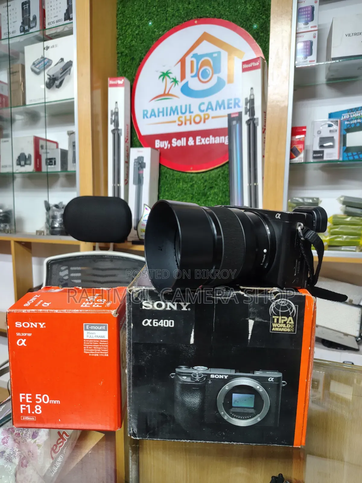 Sony A6400 Body With Sony 50mm Prime Lens 1.8
