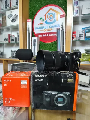 Sony A6400 Body With Sony 50mm Prime Lens 1.8