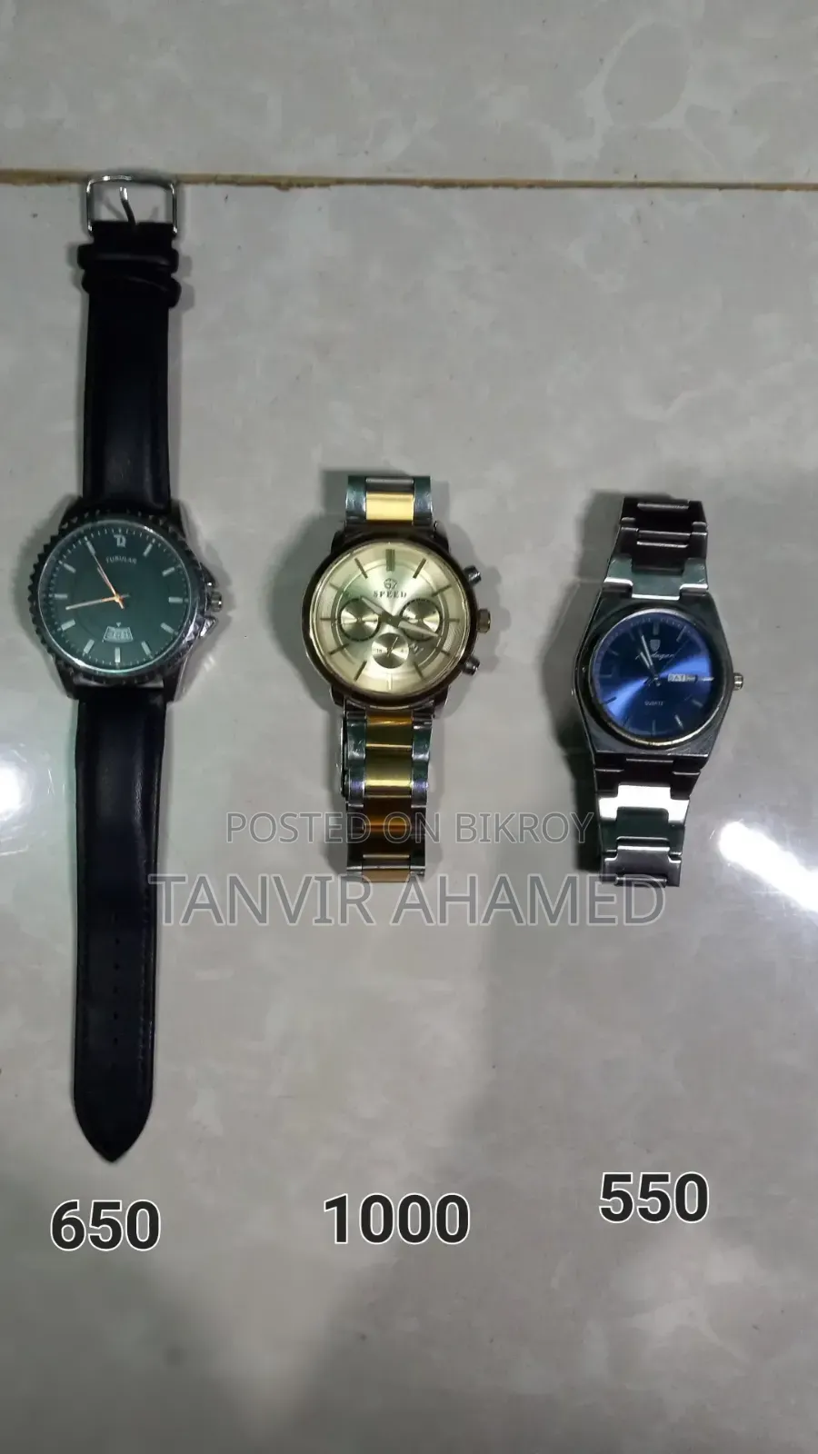 Chain watch and belt watch