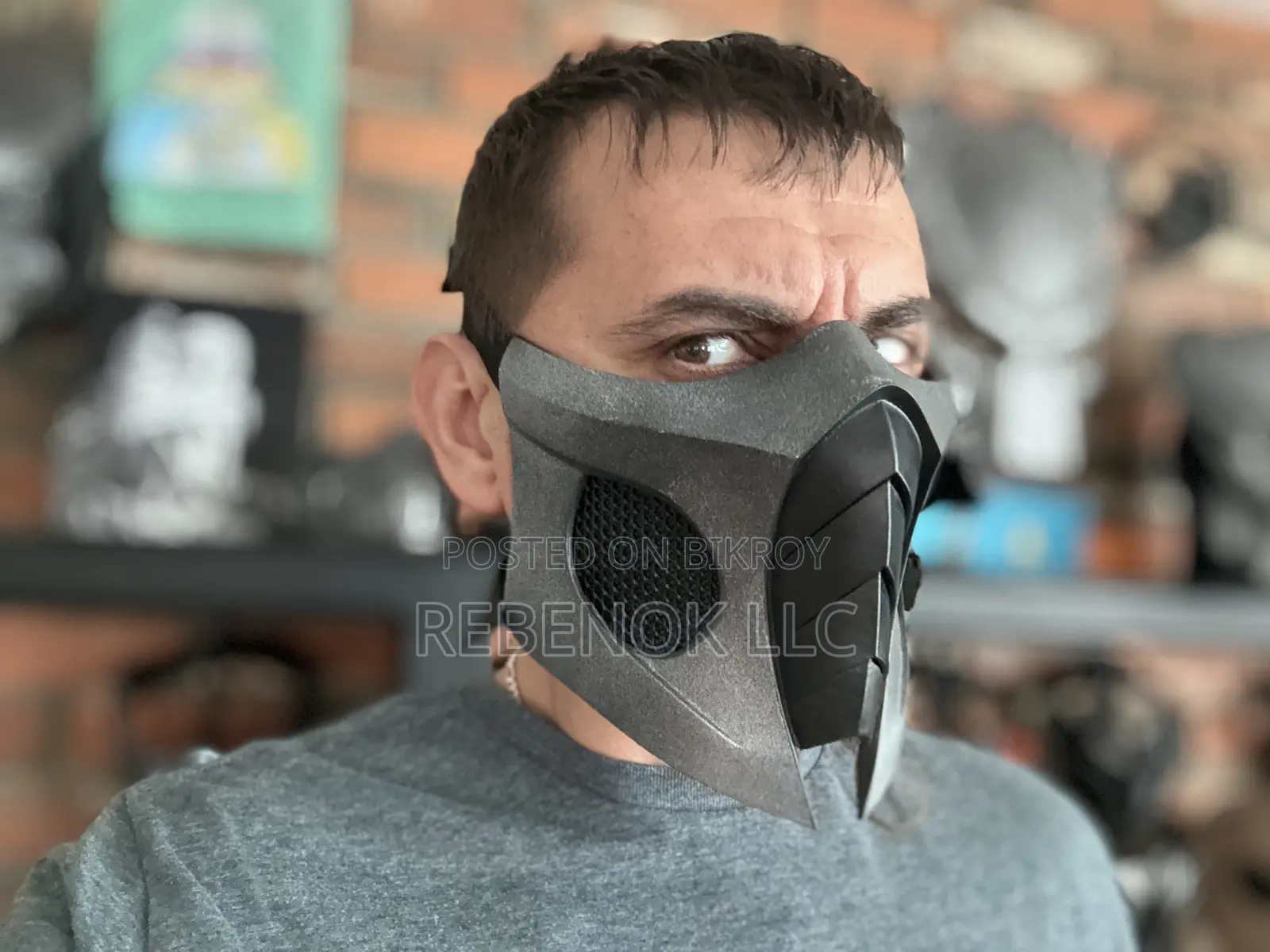 Mortal Kombat Smoke Mask Free Shipping