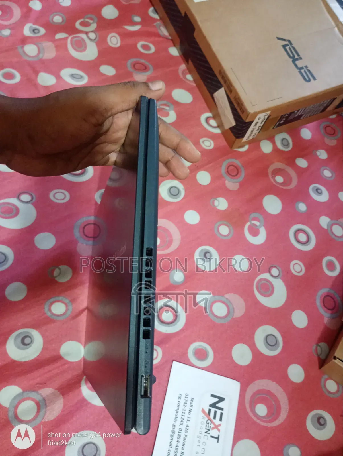 Laptop Asus Vivobook 15 8GB Intel Core I3 SSD 512GB